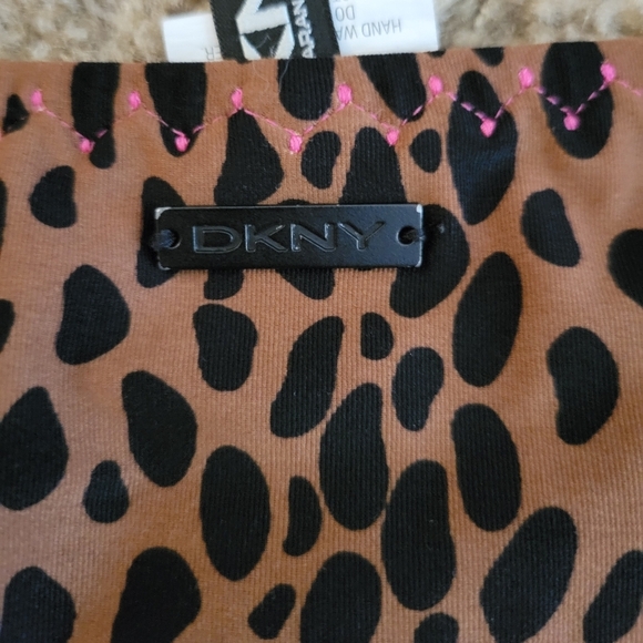DKNY Bikini Top Small Bottoms Large - Picture 3 of 5